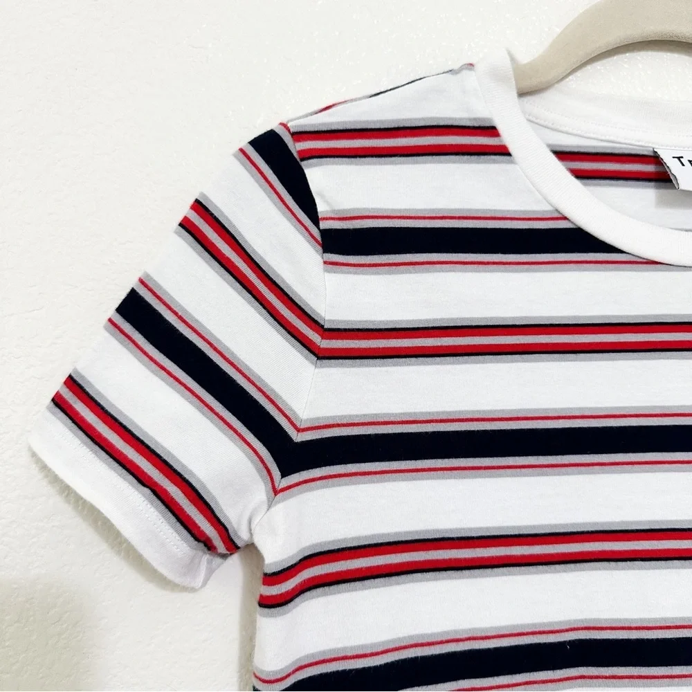 Aritzia TNA Mainland Short Sleeve Striped T-Shirt Size XS - Picture 7 of 7
